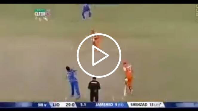 [Watch] When Ahmed Shahzad Smoked Jasprit Bumrah In Champions League
